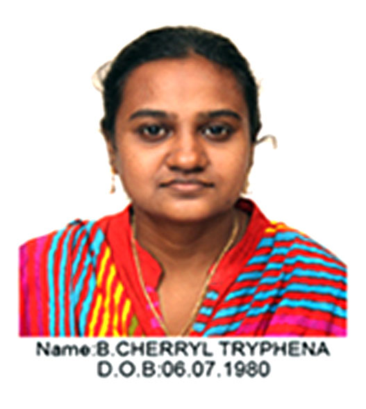  DR. B. CHERRYL TRYPHENA 