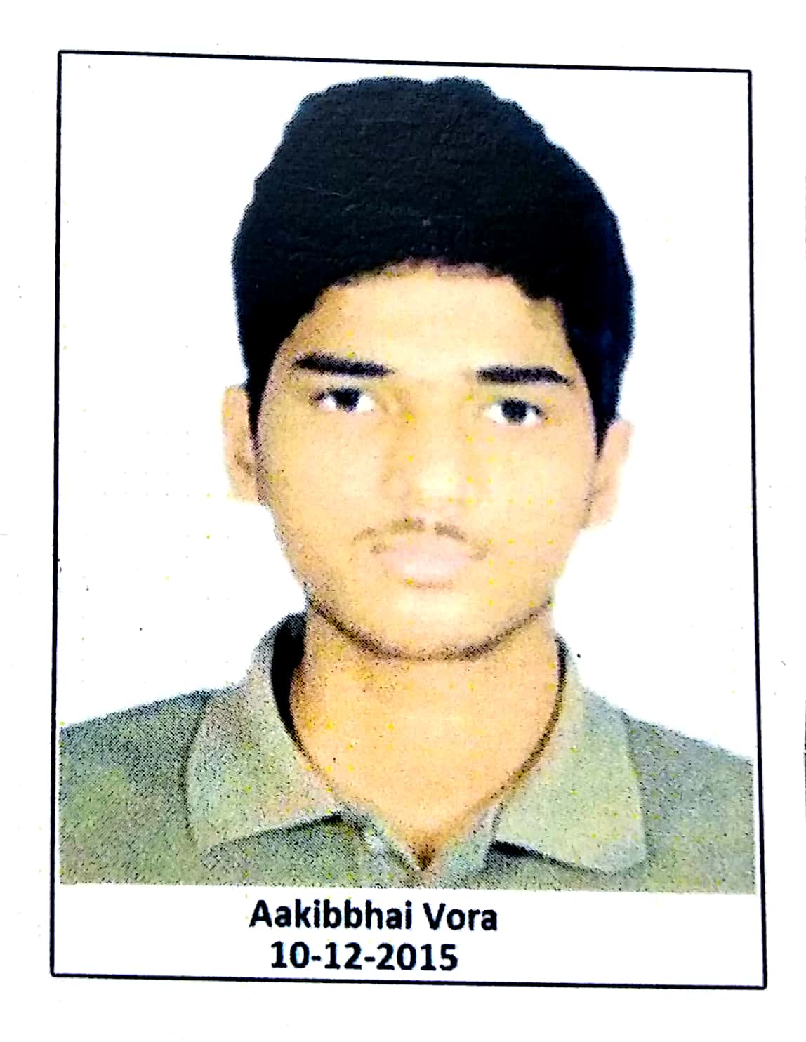 VORA AAKIBBHAI PHIROJBHAI