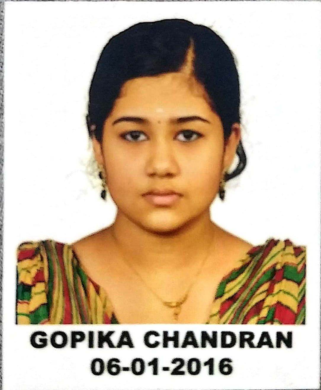 GOPIKA CHANDRAN